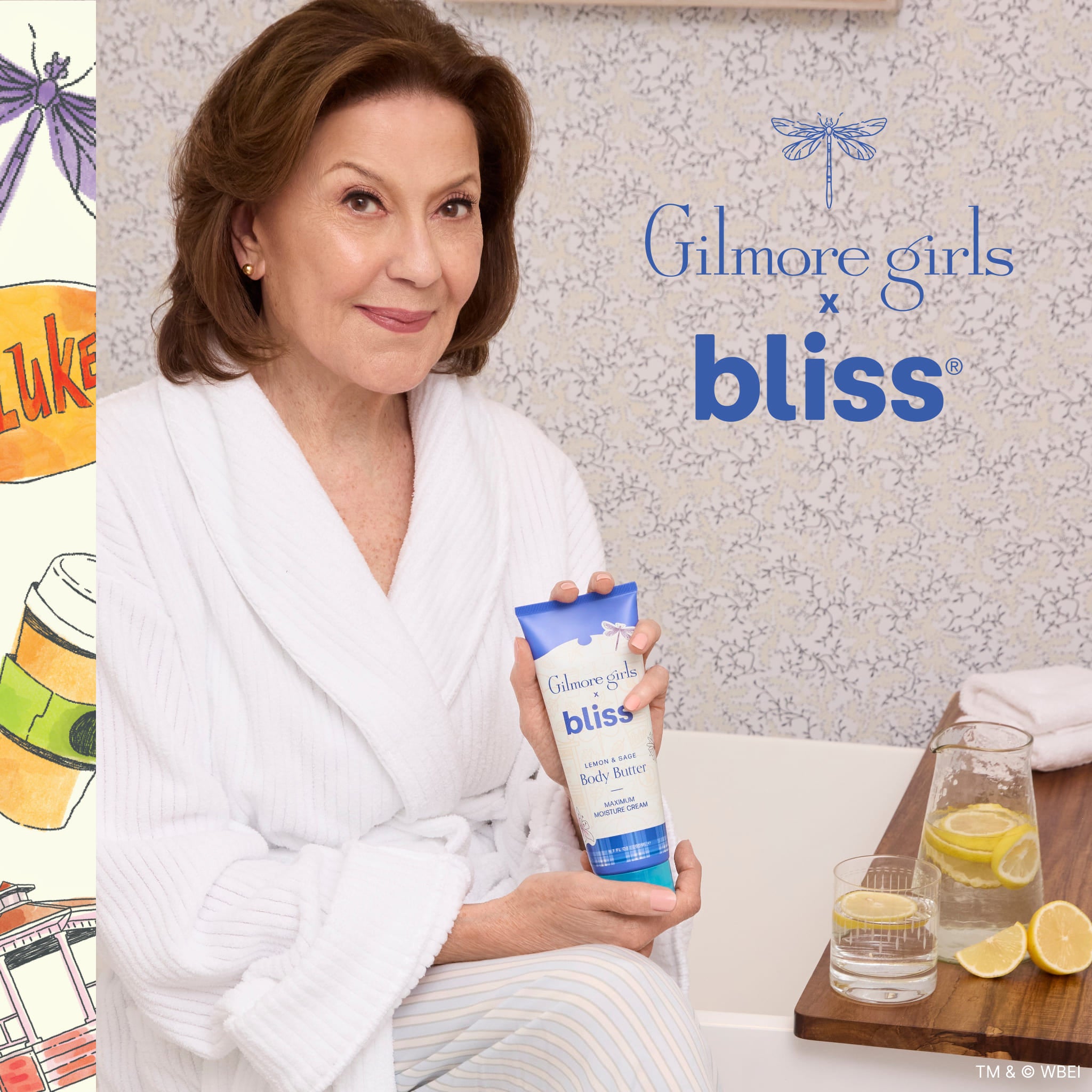 Gilmore Girls x Bliss Lemon & Sage Body Butter Maximum Moisture Cream - Image 7