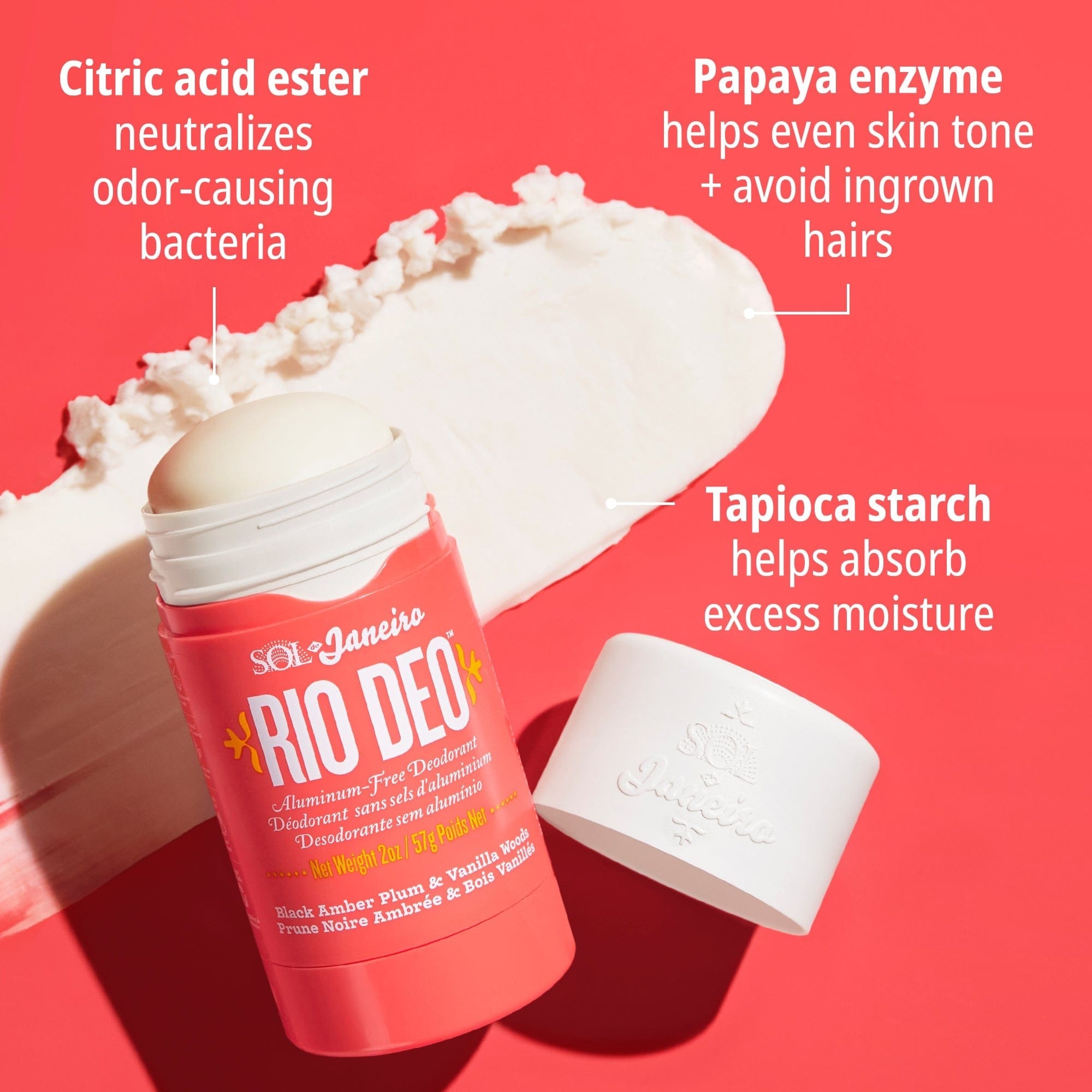 Rio Deo Aluminum-Free Deodorant Cheirosa 40 - Image 3