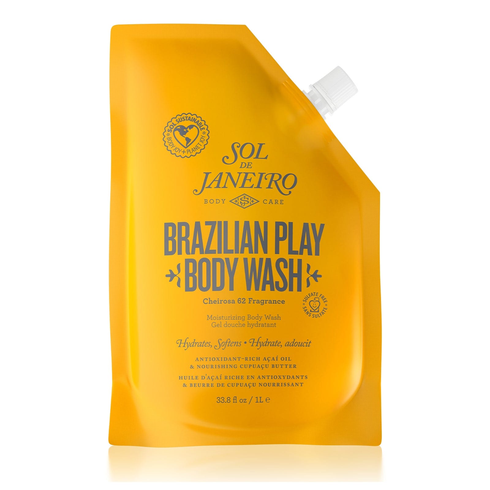 Brazilian Play Moisturizing Shower Cream-Gel 1 Liter - Image 9